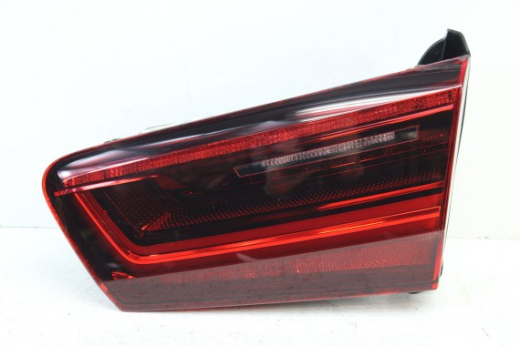 AUDI A6 SEDAN TYŁ ZDERZAK TYLNY KLAPA BAGAŻNIKA 4G 4G5 LAMPY Q2Q2 LX7P szary C7 FL LIFT tylna zderzak klapa lampa led ledy