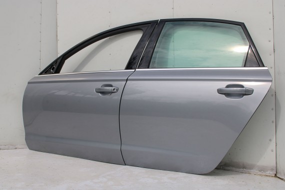 AUDI A6 4G SEDAN DRZWI LEWE PRZÓD + TYŁ STRONA LEWA przednie + tylne 2 sztuki 4G5 Kolor: Q2Q2 LX7P C7 FL LIFT Daytonagrau Szary