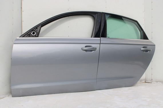 AUDI A6 4G SEDAN DRZWI LEWE PRZÓD + TYŁ STRONA LEWA przednie + tylne 2 sztuki 4G5 Kolor: Q2Q2 LX7P C7 FL LIFT Daytonagrau Szary