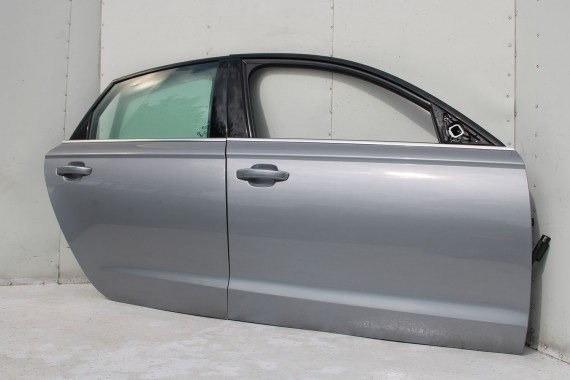 AUDI A6 4G SEDAN DRZWI PRAWE PRZÓD + TYŁ C7 STRONA PRAWA przednie + tylne 2 sztuki 4G5 Kolor Q2Q2 LX7P C7 LIFT Daytonagrau Szary