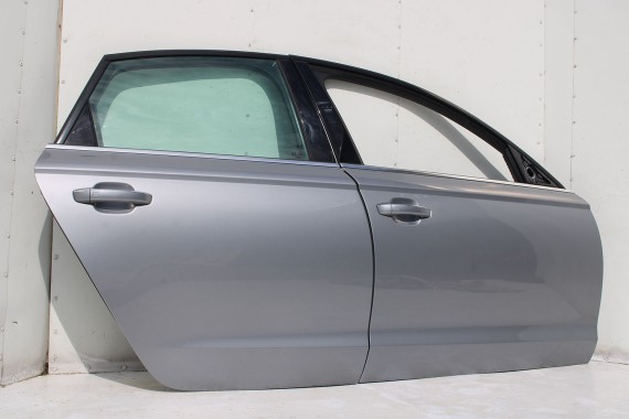 AUDI A6 4G SEDAN DRZWI PRAWE PRZÓD + TYŁ C7 STRONA PRAWA przednie + tylne 2 sztuki 4G5 Kolor Q2Q2 LX7P C7 LIFT Daytonagrau Szary
