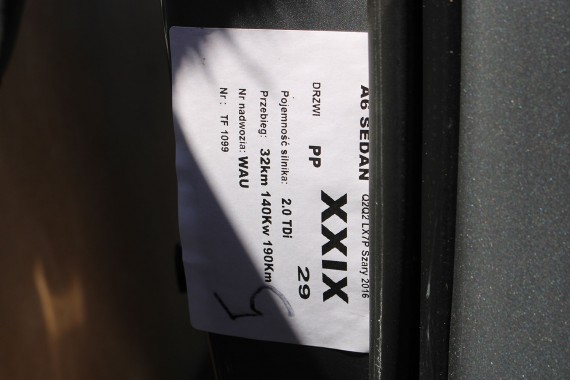 AUDI A6 4G SEDAN DRZWI PRAWE PRZÓD + TYŁ C7 STRONA PRAWA przednie + tylne 2 sztuki 4G5 Kolor Q2Q2 LX7P C7 LIFT Daytonagrau Szary