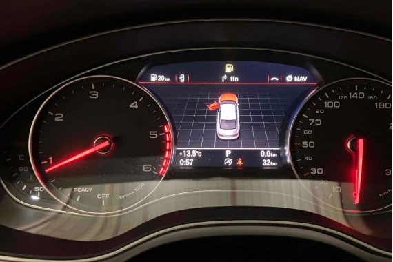 AUDI A6 LUSTERKO DRZWI PRAWE 12pin LX7P 4G zewnętrzne 12 pinów kabli Q2Q2 metallic 	szary 4G1857410AB 4G1857410AE 4G1857410BE
