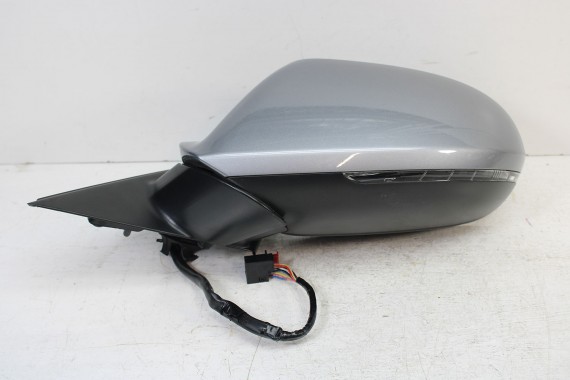 AUDI A6 LUSTERKO DRZWI LEWE 12pin LX7P 4G zewnętrzne 12 pinów kabli Q2Q2 metallic 	Szary 4G1857409AB 4G1857409AE 4G1857409BE