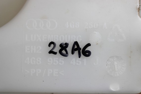 AUDI A6 A7 ZBIORNIK PŁYNU SPRYSKIWACZY 4G8955451J 4G8955453D 4G8955453F 4G1955462A 4G8955453B 4G8955453C 4G1955463A 4G C7 4G8