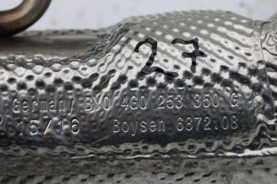 AUDI A4 A5 A6 Q5 RURA WYDECHOWA 2.0 TDi 4G0253350G BOYSEN 4G0 253 350 G 8K 8T 4G 8R 16 kilometrów przebieg 4G0253350G 4G0253350G