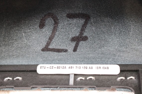 AUDI A6 A7 GAŁKA ZMIANY BIEGÓW 4G1713139AG 4G1 713 139 AG kolor IBR czarny soul 4G 2014- 4G1713139 FL LIFT 4G1713139AG 4G1713139