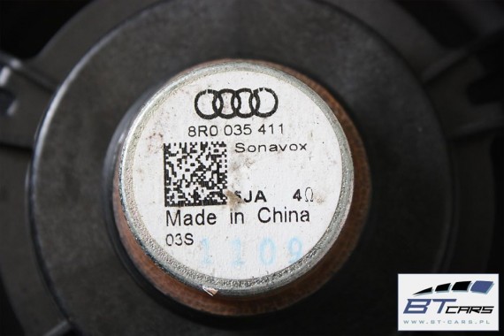AUDI Q5 ZESTAW GŁOŚNIKÓW GŁOŚNIK GŁOŚNIKI 8R0035399 8R0035399A 8R0035411 8R0035415 komp.