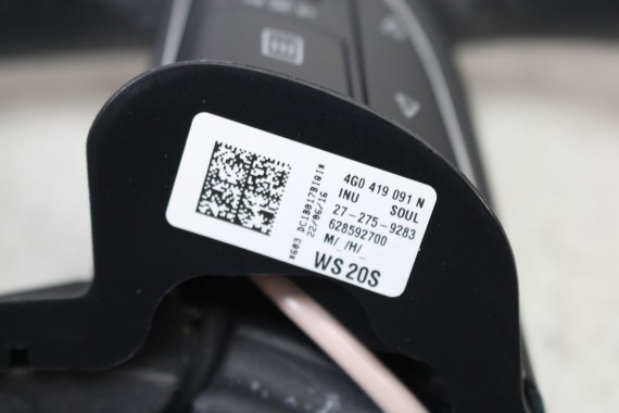 AUDI A6 A7 KIEROWNICA PODGRZEWANA 4G0419091N 4G0 419 091 N INU - soul (czerń) 4G 4G8 C7 4G0419091BB SKÓRA