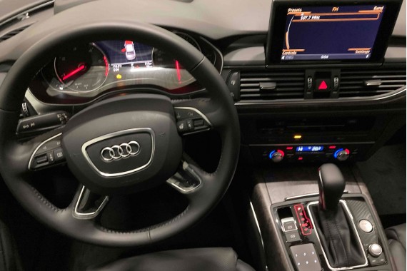 AUDI A6 A7 KIEROWNICA PODGRZEWANA 4G0419091N 4G0 419 091 N INU - soul (czerń) 4G 4G8 C7 4G0419091BB SKÓRA