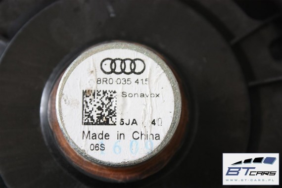 AUDI Q5 ZESTAW GŁOŚNIKÓW GŁOŚNIK GŁOŚNIKI 8R0035399 8R0035399A 8R0035411 8R0035415 komp.