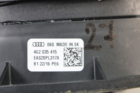 AUDI A6 ZESTAW GŁOŚNIKÓW + SUBWOOFER GŁOŚNIKI 4G1035399 4H0035399 4G0035416 4G2035415 4G1035411 4G5035412 4G  C7  głośnik