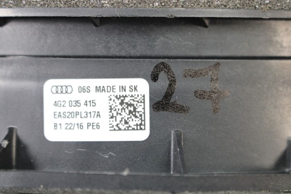 AUDI A6 ZESTAW GŁOŚNIKÓW + SUBWOOFER GŁOŚNIKI 4G1035399 4H0035399 4G0035416 4G2035415 4G1035411 4G5035412 4G  C7  głośnik