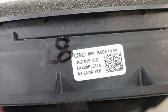 AUDI A6 ZESTAW GŁOŚNIKÓW + SUBWOOFER GŁOŚNIKI 4G1035399 4H0035399 4G0035416 4G2035415 4G1035411 4G5035412 4G  C7  głośnik