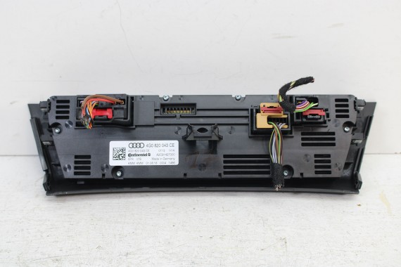 AUDI A6 A7 PANEL KLIMY KLIMATYZACJI 4G0820043CE moduł sterownik nawiewu klimy  4G0 820 043 C 4G C7 4G8 wentytlacja podgrzewane