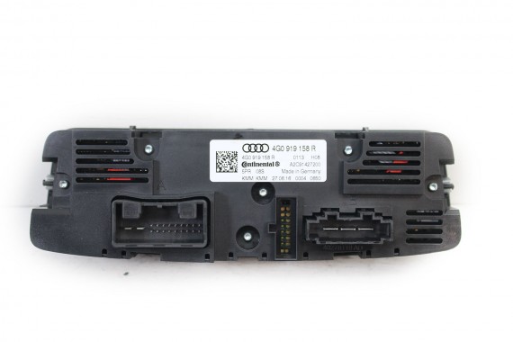 AUDI A6 S6 A7 PANEL KLIMATYZACJI TYŁ 4G0919158R moduł sterownik nawiewu klimy 4G0 919 158 R 4G0 919 158 FL LIFT 4G C7 G48