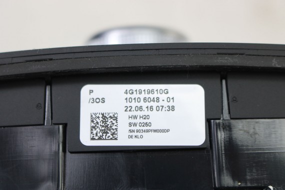 AUDI A6 A7 PANEL GAŁKA STEROWANIA MMI 4G1919610G  4G1 919 610 G 4G1919610F 3G 3G+ 4G C7 4G8 z touchpadem FL LIFT radia navi