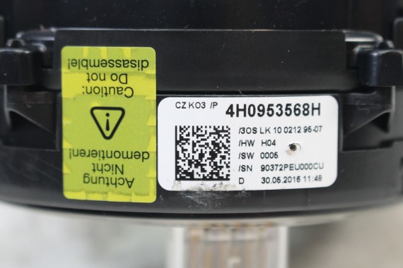 AUDI A6 A7 A8 TAŚMA AIR BAG 4H0953568H 4H0953568A 4H0953568G 4H0953568B 4H0 953 568 H pierścień 4H0953568A 4H0953568G 4H0953568B