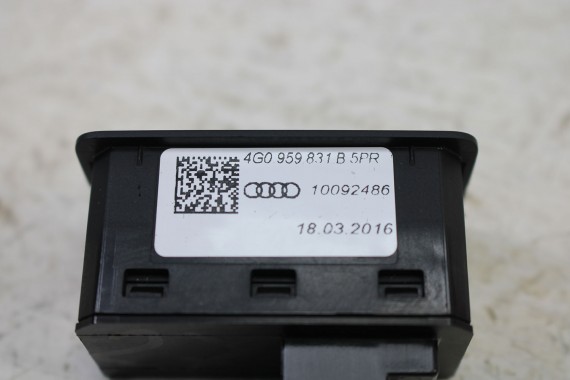 AUDI A4 A5 Q5 Q7 PRZYCISK BAGAŻNIKA 4G0959831B 4G0 959 831 B PRZYCISKI klapy tył E-TRON ETRON Q8 FL LIFT