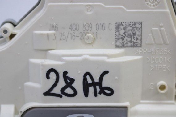 VW AUDI ZAMEK DRZWI 4G0839015C 4G0839016C TYŁ  TYLNY STRONA TYLNA  4G0 839 015 C TOUAREG 760 A3 A6 A7 Q3 Q7 8V 4G 4G8 8U LIFT FL