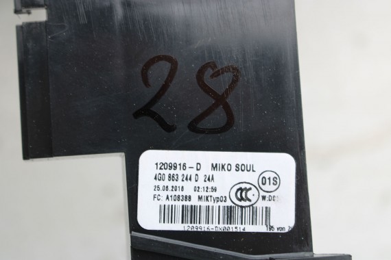 AUDI A6 A7 TUNEL ŚRODKOWY + PODŁOKIETNIK 4G 4G0 2010-18 4G0862534 4G0864208 4G0864207 4G0863244 4G0862534 4G0864376 C7 4G0864981