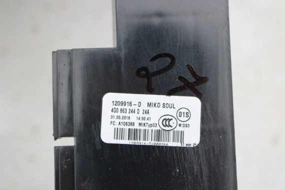 AUDI A6 A7 TUNEL ŚRODKOWY + PODŁOKIETNIK 4G 4G0 2010-18 4G0862534 4G0864208 4G0864207 4G0863244 4G0862534 4G0864376 C7 4G0864981