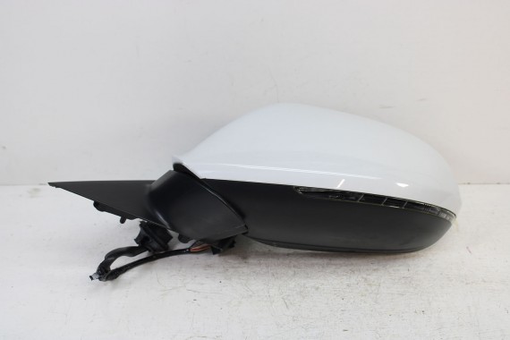 AUDI A6 LUSTERKO DRZWI LEWE 12pin LS9R 4G zewnętrzne 12 pinów kabli 2Y2Y metallic 	Biały 4G1857409AB 4G1857409AE 4G1857409BE