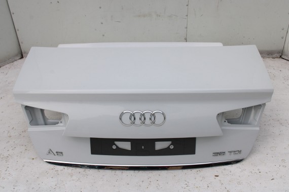 AUDI A6 SEDAN TYŁ ZDERZAK TYLNY KLAPA BAGAŻNIKA 4G 4G5 LAMPY 2Y2Y LS9R Biały C7 FL LIFT tylna zderzak klapa lampa
