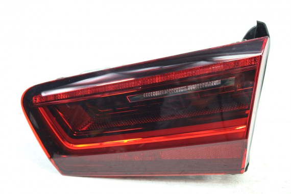 AUDI A6 SEDAN TYŁ ZDERZAK TYLNY KLAPA BAGAŻNIKA 4G 4G5 LAMPY 2Y2Y LS9R Biały C7 FL LIFT tylna zderzak klapa lampa