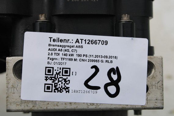 AUDI A6 POMPA ABS 4G0907379S hamulcow 4G0614517AK agregat BEF 4G0614517AM 4G0614517BA 4G0907379T 4G0998375AD A7 4G8 FL LIFT