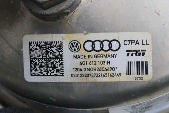 AUDI A6 4G SERWO 4G1612103H + POMPA HAMULCOWA hamulca z pompą VwAG 4G1611021 8K0611301A 8K0611357 C7 A7 4G8 4G1 612 103 H