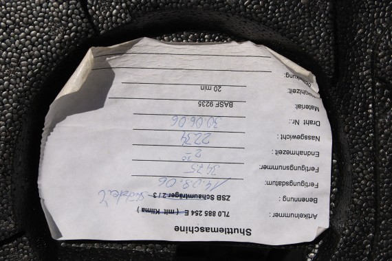 VW TOUAREG FOTELE KOMPLET FOTELI siedzeń siedzenia fotel tapicerka 7L skóra kolor - szary