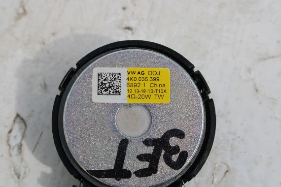 AUDI ETRON GŁOŚNIKI KOMPLET 4KE035398 4K0035399 4K9035411 4K0035415 4KE035621 80A035453 GŁOŚNIKÓW 80A035453 E-TRON 4KE 035 621