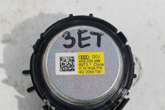 AUDI ETRON GŁOŚNIKI KOMPLET 4KE035398 4K0035399 4K9035411 4K0035415 4KE035621 80A035453 GŁOŚNIKÓW 80A035453 E-TRON 4KE 035 621