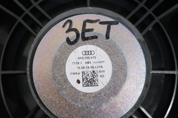 AUDI ETRON GŁOŚNIKI KOMPLET 4KE035398 4K0035399 4K9035411 4K0035415 4KE035621 80A035453 GŁOŚNIKÓW 80A035453 E-TRON 4KE 035 621
