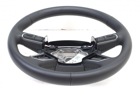 AUDI A6 A7 FL KIEROWNICA SKÓRA 4G0419091M 4G0 419 091 M INU - soul (czerń)  4G C7 4G0419091BA LIFT 2014- 4G0419091D 4G8