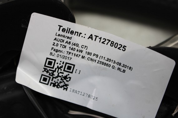 AUDI A6 A7 KIEROWNICA PODGRZEWANA 4G0419091N 4G0 419 091 N INU - soul (czerń) 4G 4G8 C7 4G0419091BB SKÓRA