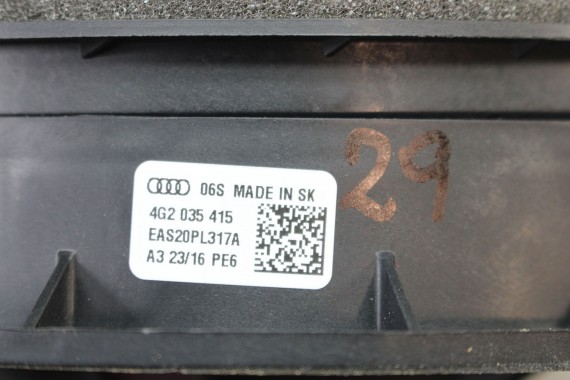 AUDI A6 ZESTAW GŁOŚNIKÓW + SUBWOOFER GŁOŚNIKI 4G1035399 4H0035399 4G0035416 4G2035415 4G1035411 4G5035412 4G  C7  głośnik
