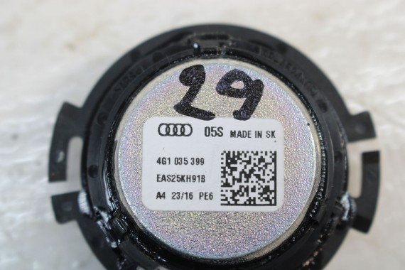 AUDI A6 ZESTAW GŁOŚNIKÓW + SUBWOOFER GŁOŚNIKI 4G1035399 4H0035399 4G0035416 4G2035415 4G1035411 4G5035412 4G  C7  głośnik