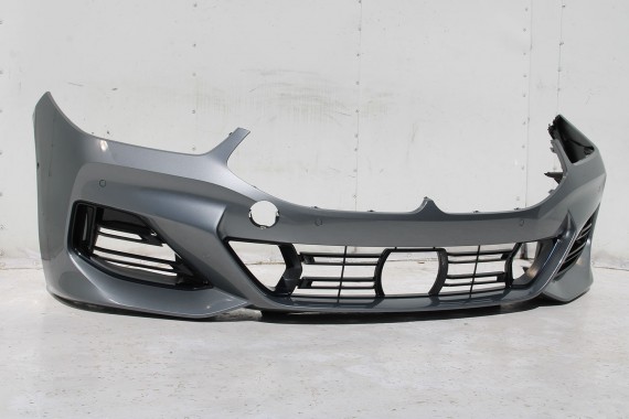 BMW 8 G14 G15 G16 ZDERZAK PRZEDNI PRZÓD M pakiet Kolor:  C4W Skyscraper Grau M pakiet 5111 8070558  727584 8074787 8074788 szary