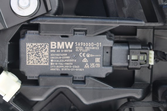 BMW 5 G60 ZDERZAK PRZEDNI PRZÓD 416 Carbon Czarny 8084653 G61 M PAKIET 51118084653 8084655 8084656 8084629 9879291 9879291