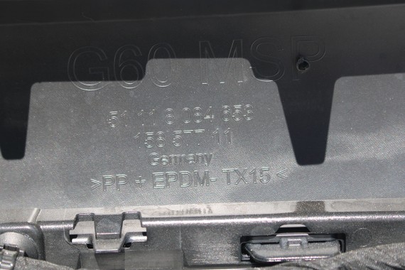 BMW 5 G60 ZDERZAK PRZEDNI PRZÓD 416 Carbon Czarny 8084653 G61 M PAKIET 51118084653 8084655 8084656 8084629 9879291 9879291