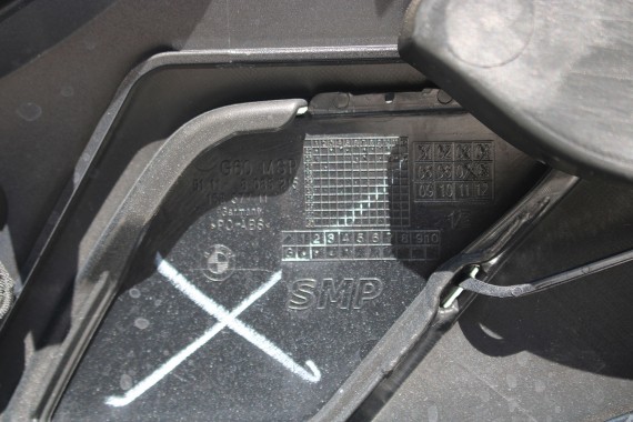 BMW 5 G60 ZDERZAK PRZEDNI PRZÓD 416 Carbon Czarny 8084653 G61 M PAKIET 51118084653 8084655 8084656 8084629 9879291 9879291