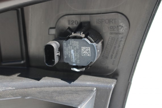 BMW iX i20 ZDERZAK PRZEDNI PRZÓD M pakiet Kolor: 475 Black-sapphire metallic Czarny 51117983621 7983621 M POWER 51119492524