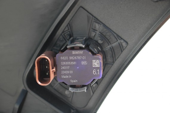 BMW 4 G22 G23 ZDERZAK PRZEDNI PRZÓD M pakiet Kolor: 475 Black-sapphire Czarny M pakiet M POWER 63178089525 63178089526 8076713