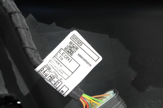 BMW 4 G22 G23 ZDERZAK PRZEDNI PRZÓD M pakiet Kolor: 475 Black-sapphire Czarny M pakiet M POWER 63178089525 63178089526 8076713
