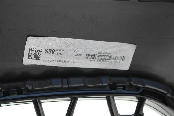 BMW 4 G22 G23 ZDERZAK PRZEDNI PRZÓD M pakiet Kolor: 475 Black-sapphire Czarny M pakiet M POWER 63178089525 63178089526 8076713