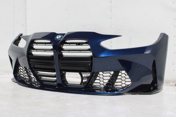 BMW M3 M4 G82 G83 ZDERZAK PRZEDNI PRZÓD M Competition M pakiet C3Z Tansanit-blau Niebieski M pakiet M POWER G80 G81 3 4