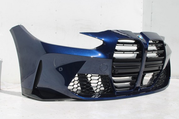 BMW M3 M4 G82 G83 ZDERZAK PRZEDNI PRZÓD M Competition M pakiet C3Z Tansanit-blau Niebieski M pakiet M POWER G80 G81 3 4
