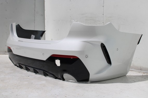 BMW 4 G22 G23 ZDERZAK TYŁ TYLNY 8075834 A96 Mineral-weiss Biały M PAKIET 51128075834 51128075839 51128078907 114609  51128078907